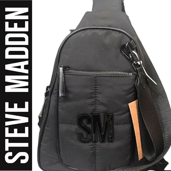 Steve Madden BSherrie Quilted Sling Bag- Black main image 6